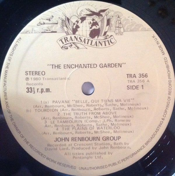 The John Renbourn Group : The Enchanted Garden (LP, Album)