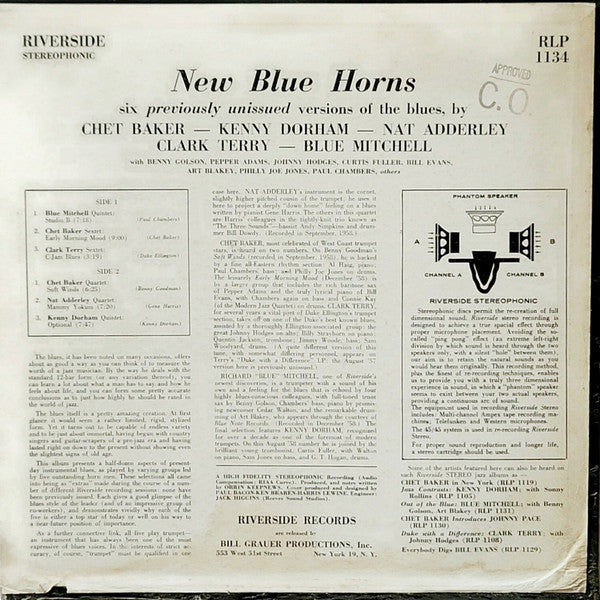 Various : New Blue Horns (LP, Album)