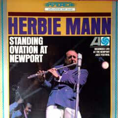 Herbie Mann : Standing Ovation At Newport (LP, Album, RE, PR )