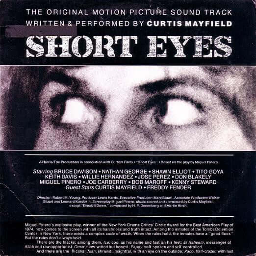Curtis Mayfield : Short Eyes - The Original Picture Soundtrack (LP, Album, Jac)