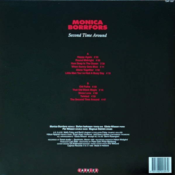 Monica Borrfors : Second Time Around (LP, Album)