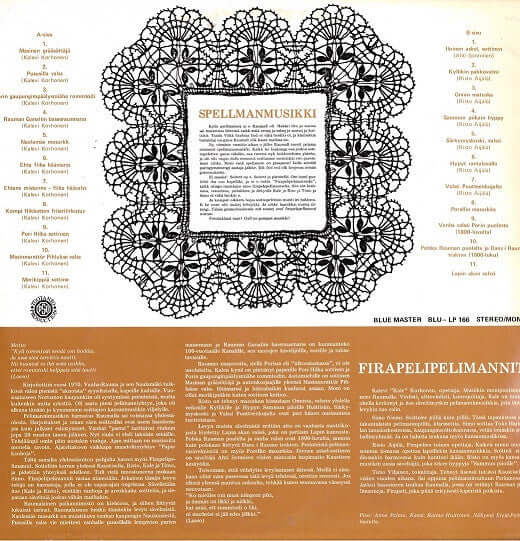 Firapelipelimannit : Firapelipelimannit (LP, Album)