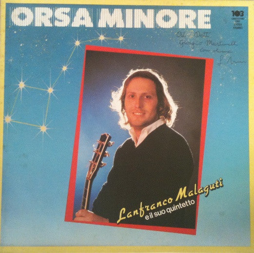 Lanfranco Malaguti E Il Suo Quintetto : Orsa Minore (LP, Album)