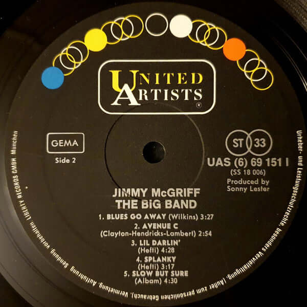 Jimmy McGriff : The Big Band (LP, Album)