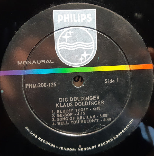 Klaus Doldinger : Dig Doldinger (LP, Album, Mono)