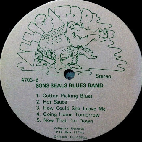 The Son Seals Blues Band : The Son Seals Blues Band (LP, Album, M/Print)