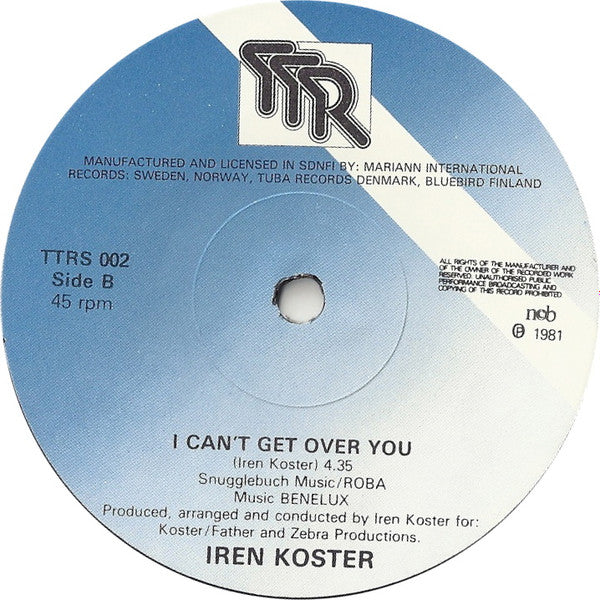 Iren Koster ~ We Wont Say Goodbye John (Vinyl) - Djungel & Jazz