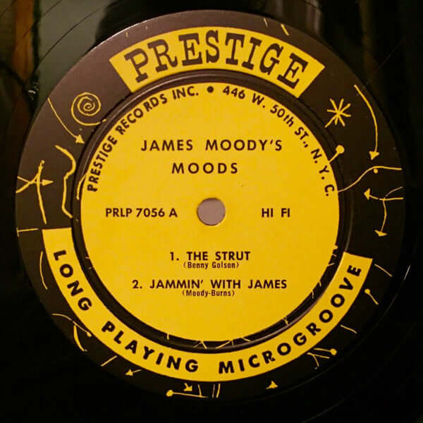 James Moody : James Moody's Moods (LP, Album, Mono)