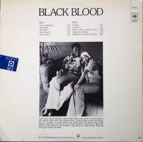 Black Blood (2) : Blood Brother Blood Sister (LP, Comp)