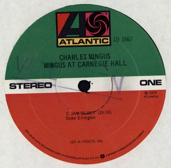 Charles Mingus : Mingus At Carnegie Hall (LP, Album, RP, PR )