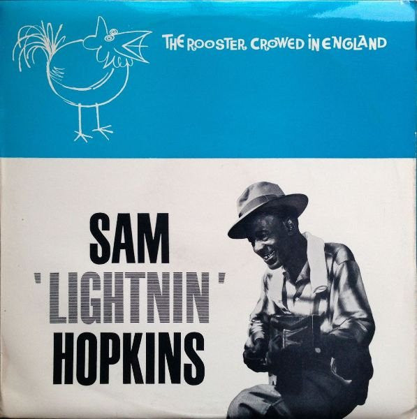 Lightnin' Hopkins : The Rooster Crowed In England (LP, Album, Mono)