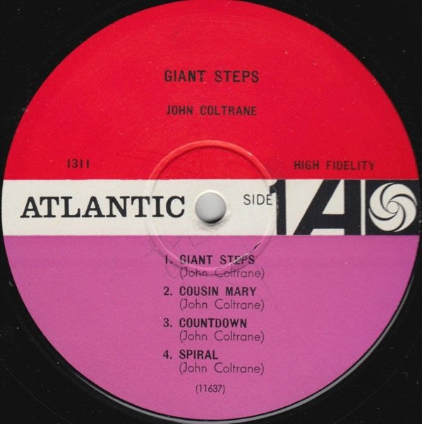 John Coltrane : Giant Steps (LP, Album, Mono, RP)