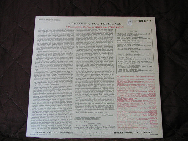 Various : Something For Both Ears! (A Stereophonic Demonstration Recording) (LP, Comp)