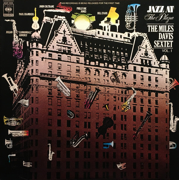 The Miles Davis Sextet : Jazz At The Plaza Vol. 1 (LP, Album, RE)