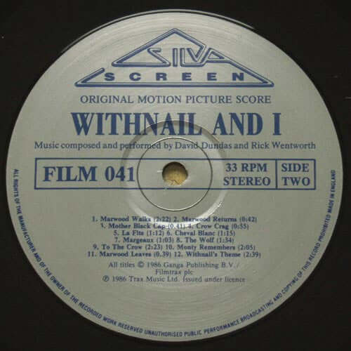 David Dundas & Rick Wentworth : How To Get Ahead In Advertising / Withnail And I (LP)