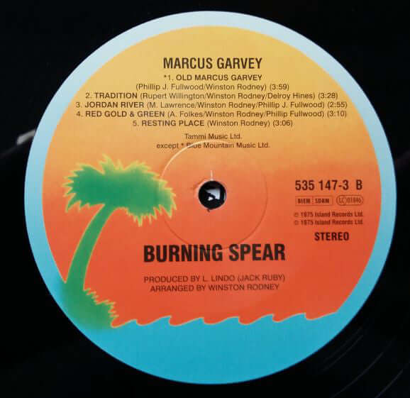Burning Spear : Marcus Garvey (LP, Album, RE, 180)