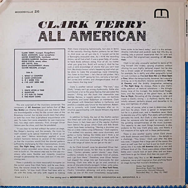 Clark Terry : All American (LP)