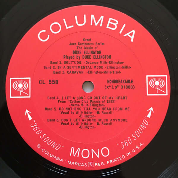 Duke Ellington : The Music Of Duke Ellington Played By Duke Ellington (LP, Comp, Mono, RE, Pit)