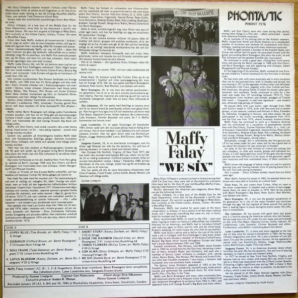 Maffy Falay : We Six (LP, Album)