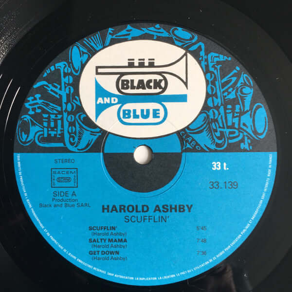 Harold Ashby : Scufflin' (LP, Album)
