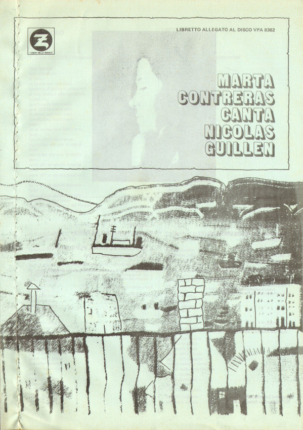 Marta Contreras (2) : Marta Contreras Canta Nicolas Guillen (LP, Album)
