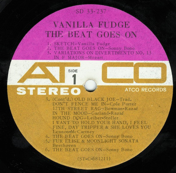 Vanilla Fudge : The Beat Goes On (LP, Album)