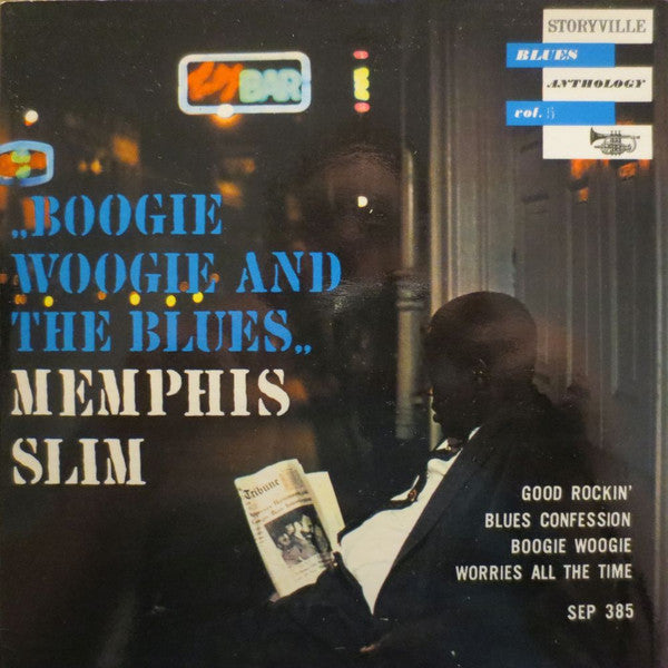 Memphis Slim : Boogie Woogie And The Blues - Blues Anthology Vol. 5 (7", EP)
