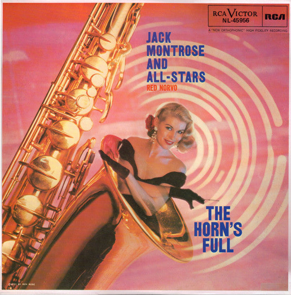The Jack Montrose Quintet, Red Norvo : The Horn's Full (LP, Album, RE)
