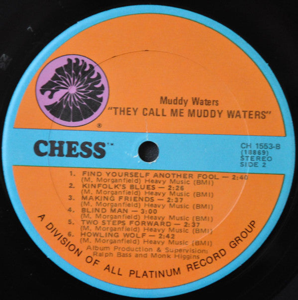 Muddy Waters : They Call Me Muddy Waters (LP, Comp, RE)