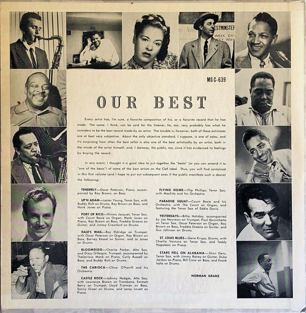 Various : Our Best (LP, Album, Comp)