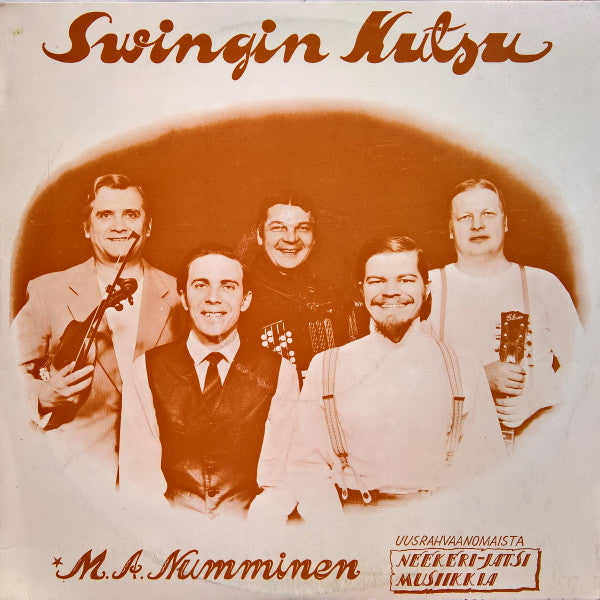 M.A. Numminen Ja Jani Uhleniuksen Uusrahvaanomainen Orkesteri : Swingin Kutsu (LP, Album, RE)