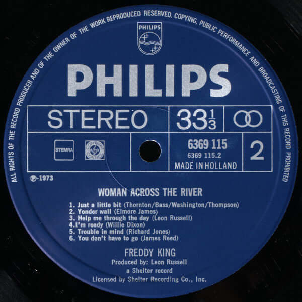 Freddie King : Woman Across The River (LP, Album)