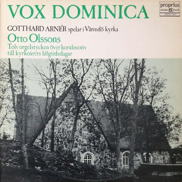 Gotthard Arnér : Vox Dominica (LP, Album)