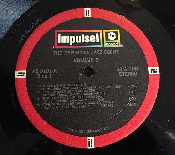 Various : The Definitive Jazz Scene Volume 3 (LP, RE)