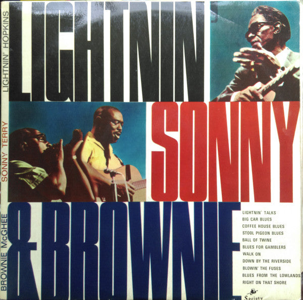 Lightnin' Hopkins / Brownie McGhee / Sonny Terry : Lightnin' Sonny & Brownie (LP, Album, Mono)