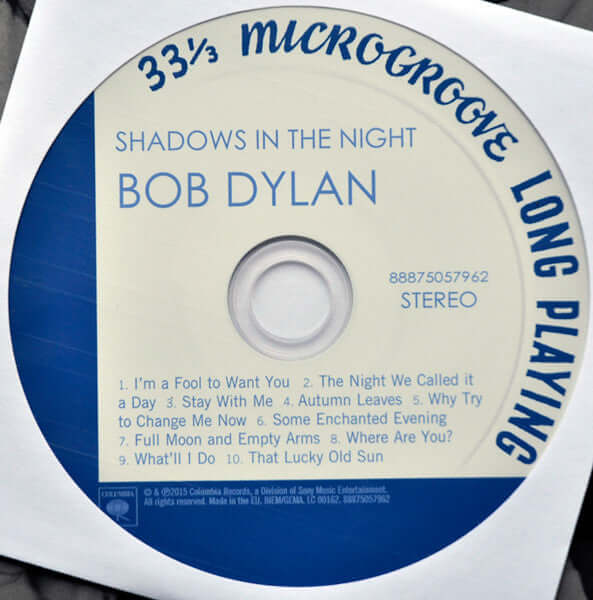 Bob Dylan : Shadows In The Night (LP, Album, 180 + CD, Album + Ltd)