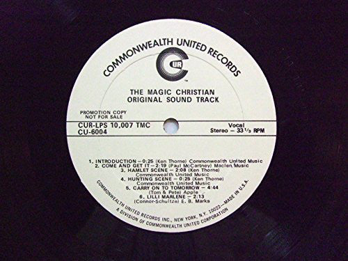 Peter Sellers & Ringo Starr : The Magic Christian (Original Sound Track) (LP, Promo)
