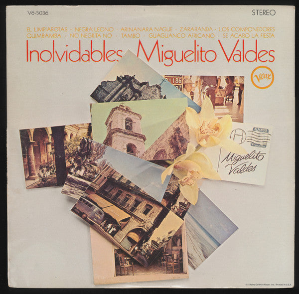 Miguelito Valdes : Inolvidables (LP, Album)