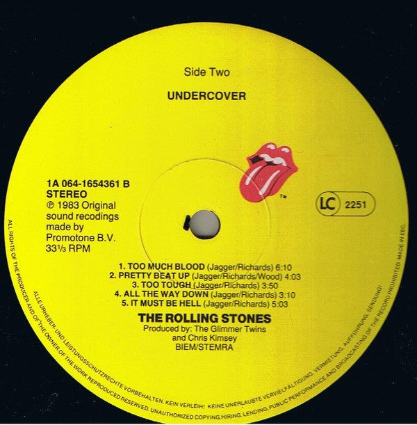 Rolling Stones* : Undercover (LP, Album)