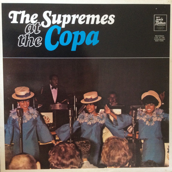 The Supremes : At The Copa (LP, Album, RE)