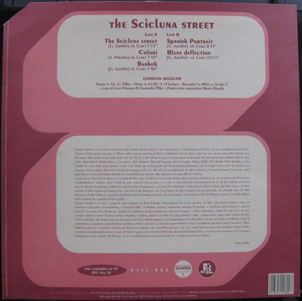 Giorgio Azzolini : The Scicluna Street (LP, Album, RE)