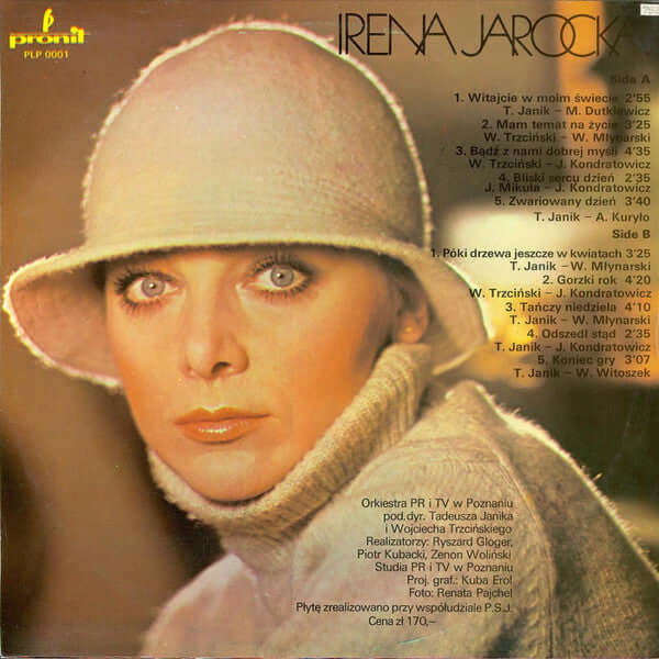 Irena Jarocka ~ Irena Jarocka (Vinyl) - Djungel & Jazz