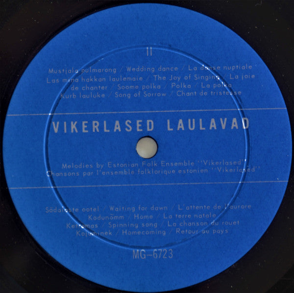 Vikerlased (2) / Olaf Kopvillem : Vikerlased Laulavad (LP, Album)