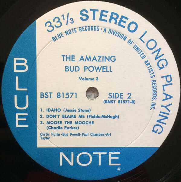 Bud Powell : The Amazing Bud Powell, Vol. 3 - Bud! (LP, RE)