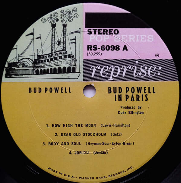 Bud Powell : Bud Powell In Paris (LP, Album)