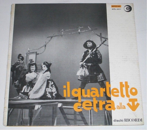 Quartetto Cetra : Il Quartetto Cetra Alla Tv (LP, Gat)