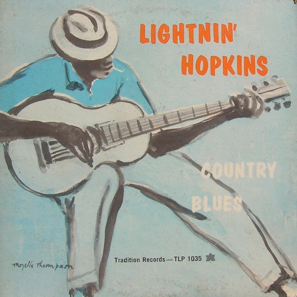 Lightnin' Hopkins : Country Blues (LP, Album, RE)