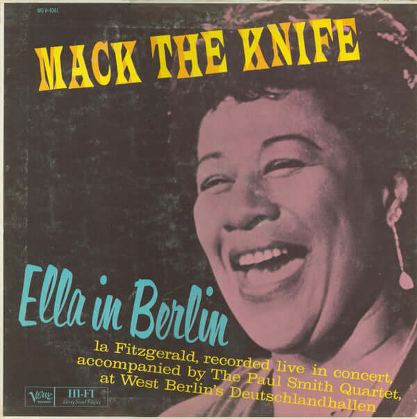 Ella Fitzgerald : Mack The Knife - Ella In Berlin (LP, Album, Mono, Hol)