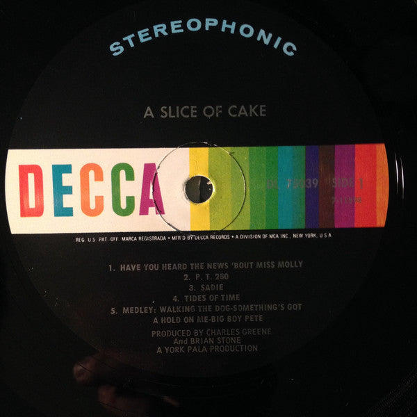 The Cake (2) : A Slice Of Cake (LP, Album)
