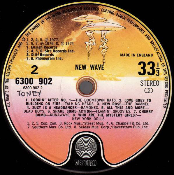Various : New Wave (LP, Comp)